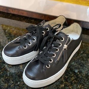 Paul Green Harper platform zipper sneakers, 37, EEUC!